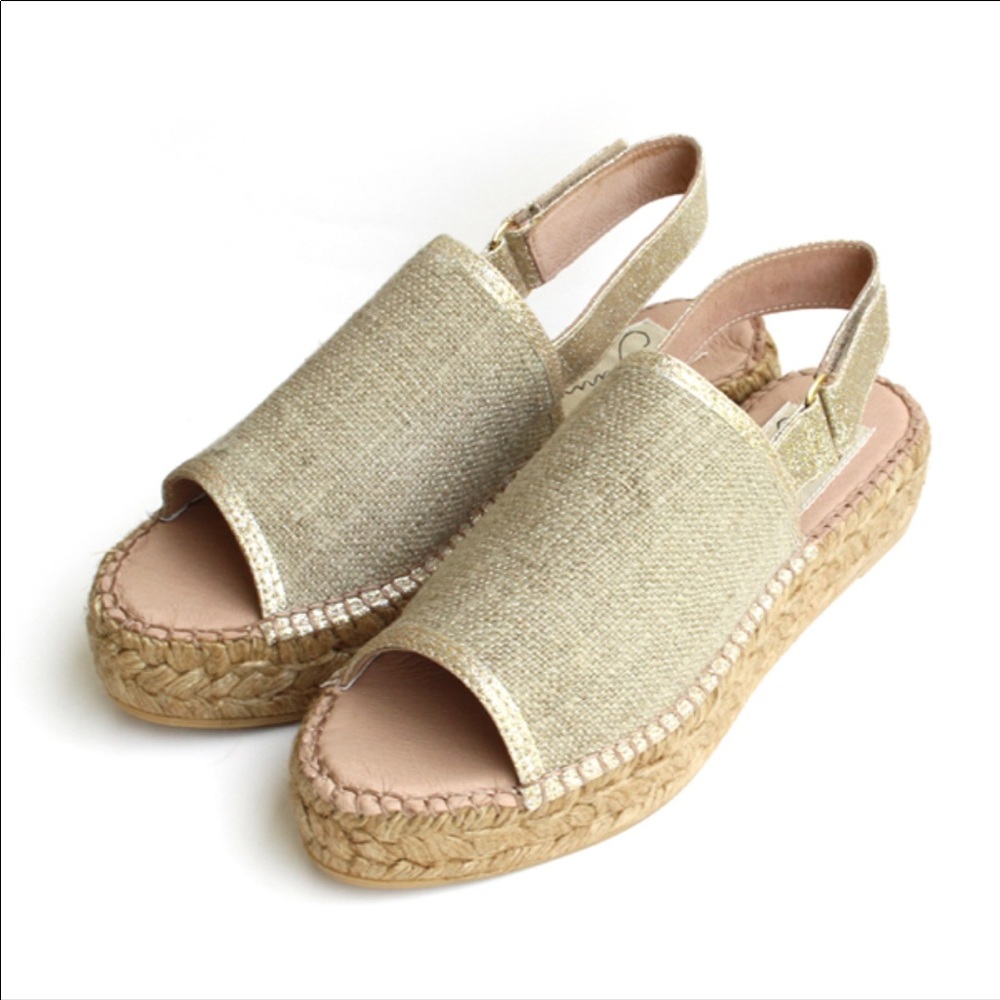 Gaimo Orilla - Natural Linen - Sandals NWB